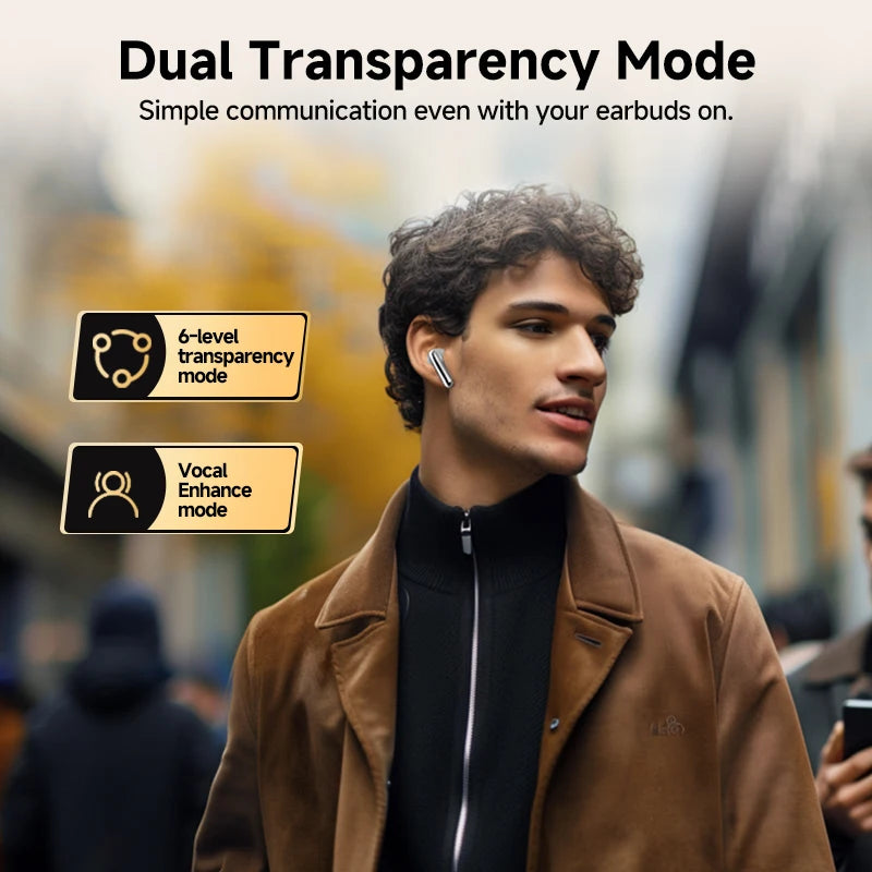 Auriculares QCY H3 ANC 43dB | Hi-Res Audio Bluetooth 5.4 60H